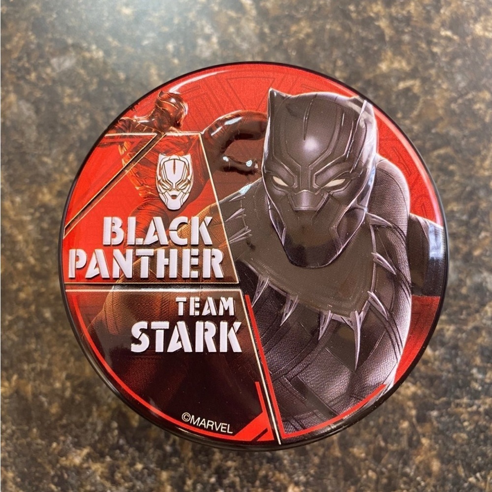 Marvel Black Panther Team Stark Empty Tin
